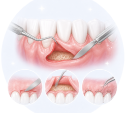 gums flap surgery